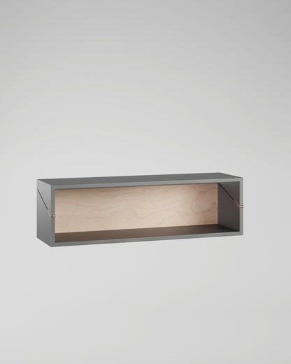 Pivot fold-down desk